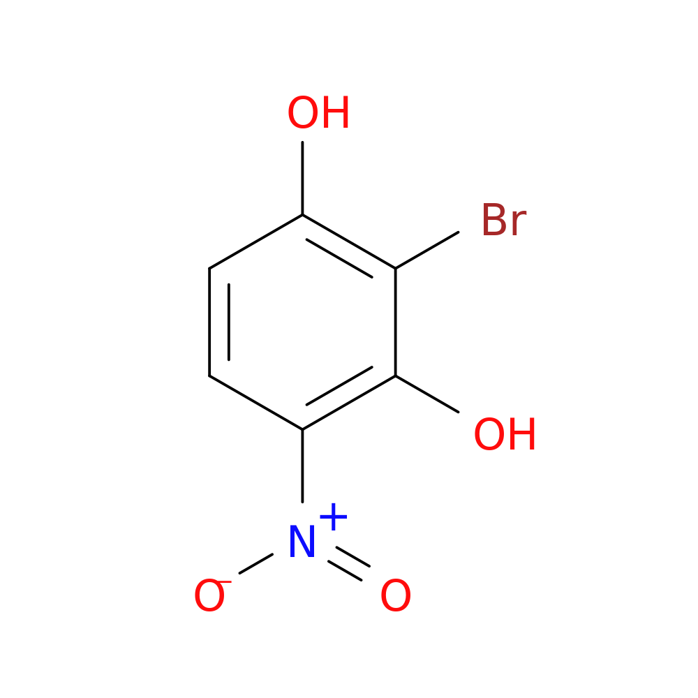 2-Bromo-4-nitrobenzene-1,3-diol