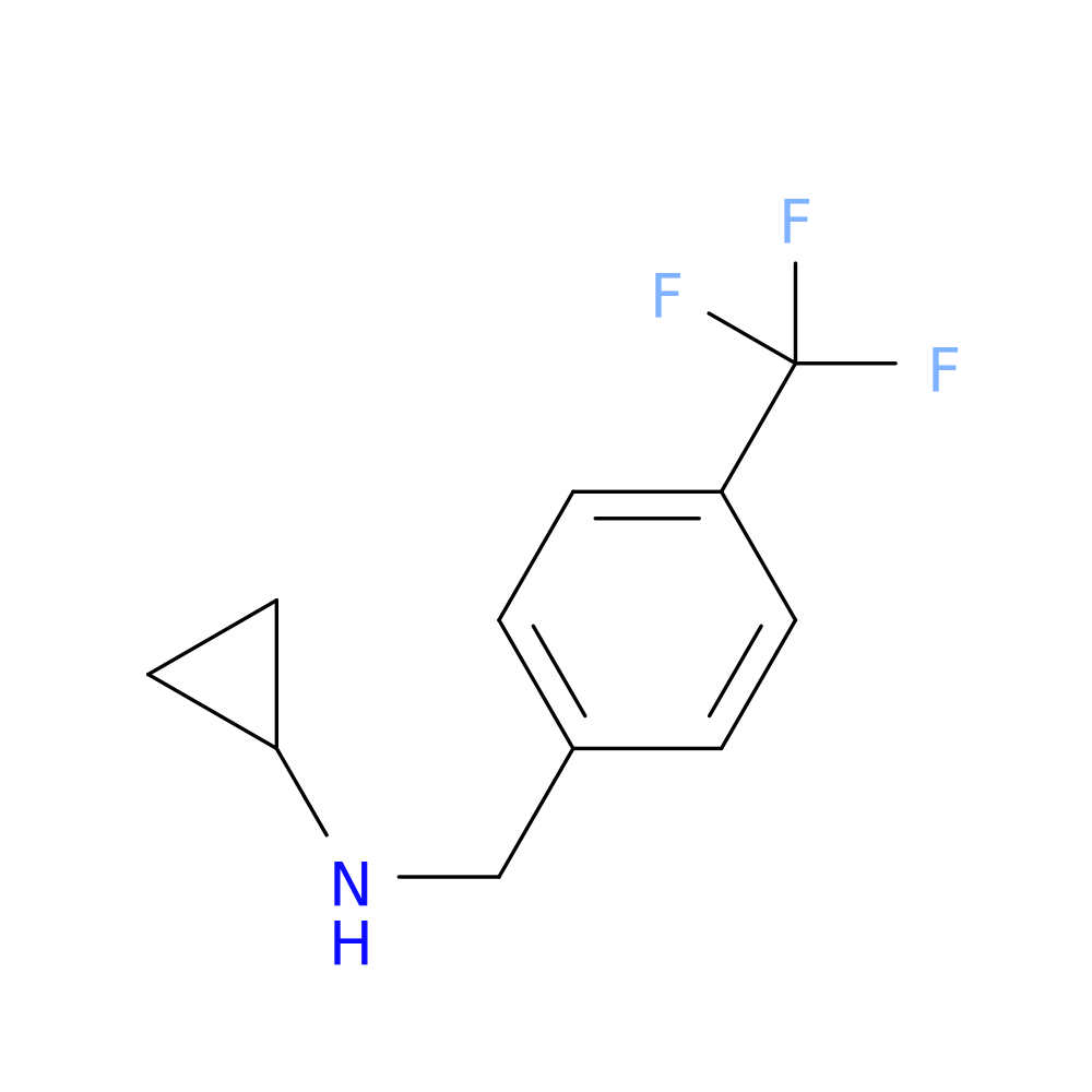 N-[4-(Trifluoromethyl)benzyl]cyclopropanamine hydrochloride
