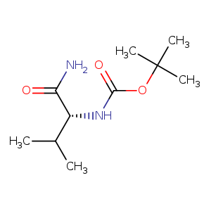 Carbamic acid, [(1R)-1-(aminocarbonyl)-2-methylpropyl]-,1,1-dimethylethyl ester