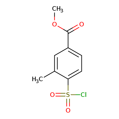 Methyl 4-(chlorosulfonyl)-3-methylbenzoate