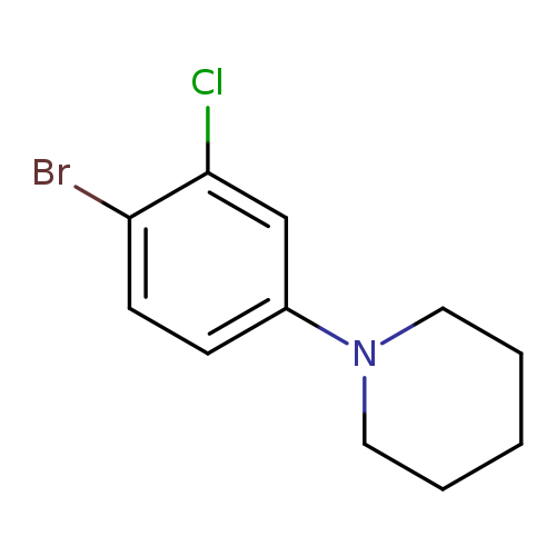 Piperidine, 1-(4-bromo-3-chlorophenyl)-
