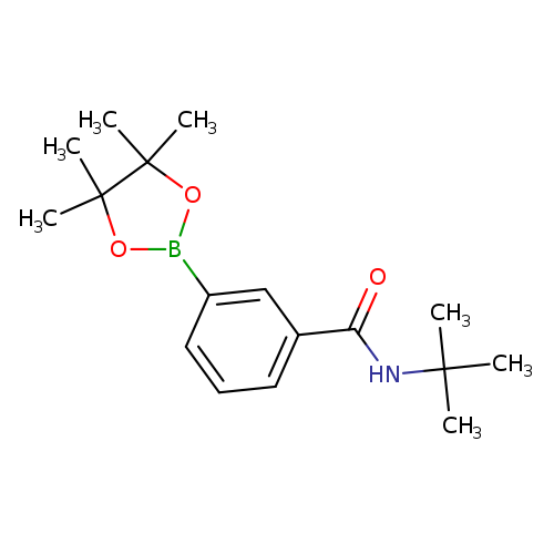 Benzamide, N-(1,1-dimethylethyl)-3-(4,4,5,5-tetramethyl-1,3,2-dioxaborolan-2-yl)-