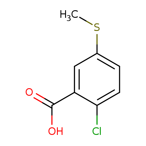 2-Chloro-5-(methylthio)benzoic acid