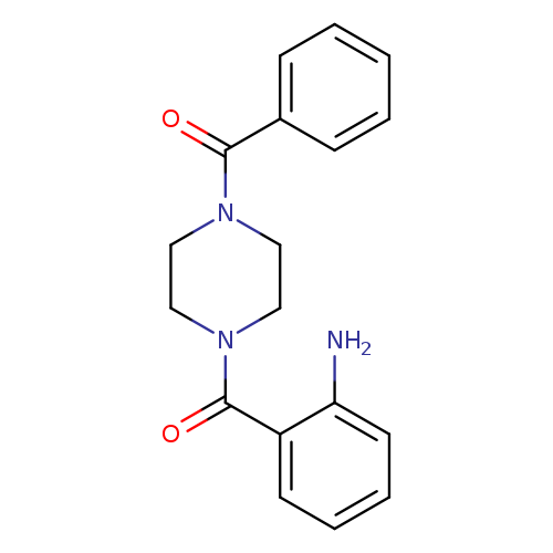 (2-[(4-Benzoylpiperazin-1-yl)carbonyl]phenyl)amine