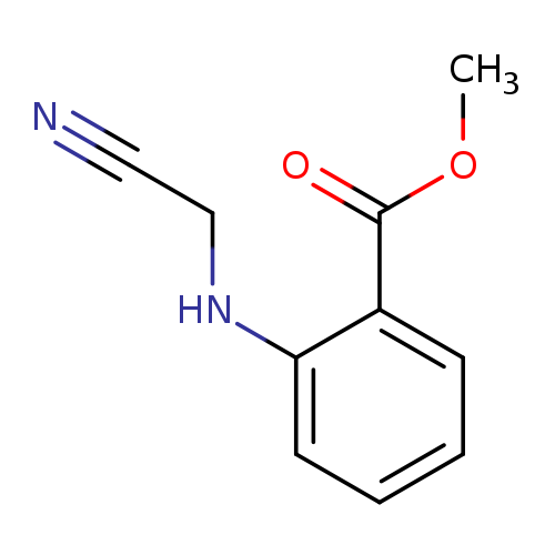Benzoic acid, 2-[(cyanomethyl)amino]-, methyl ester (9CI)