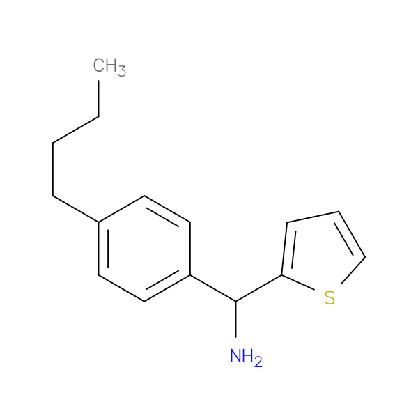 (4-butylphenyl)(thiophen-2-yl)methanamine