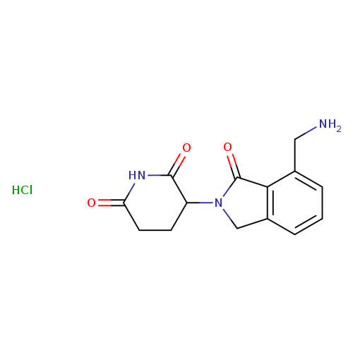 3-[7-(aminomethyl)-1-oxo-2,3-dihydro-1H-isoindol-2-yl]piperidine-2,6-dionehydrochloride