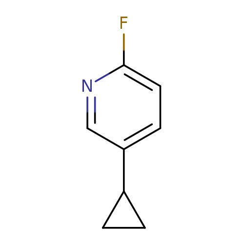 5-cyclopropyl-2-fluoropyridine