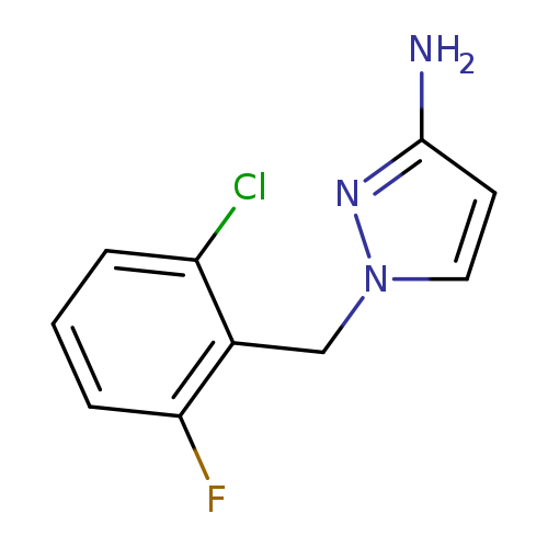 1-[(2-chloro-6-fluorophenyl)methyl]-1h-pyrazol-3-amine