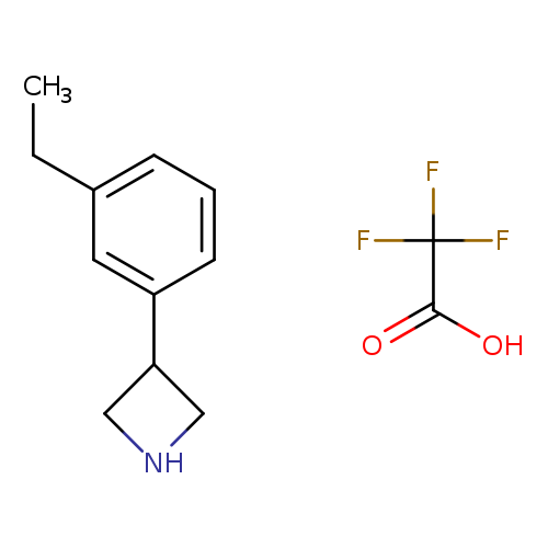 3-(3-ethylphenyl)azetidine, trifluoroacetic acid