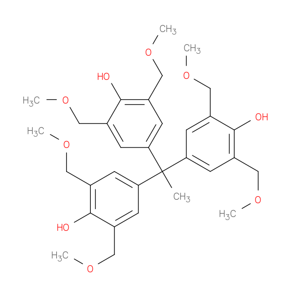 4,4',4''-(Ethane-1,1,1-triyl)tris(2,6-bis(methoxymethyl)phenol)