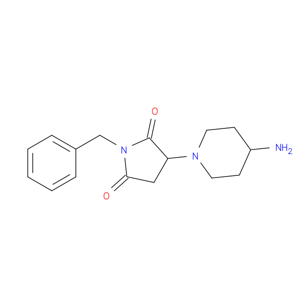 3-(4-aminopiperidin-1-yl)-1-benzylpyrrolidine-2,5-dione