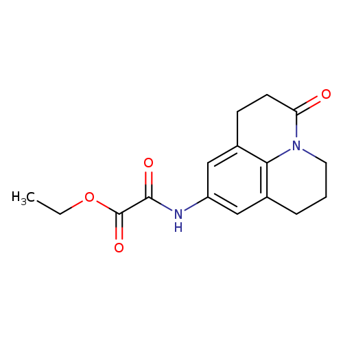 ethyl ({2-oxo-1-azatricyclo[7.3.1.0^{5,13}]trideca-5,7,9(13)-trien-7-yl}carbamoyl)formate
