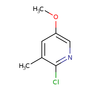 2-Chloro-5-methoxy-3-methylpyridine