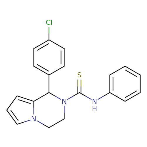 1-(4-chlorophenyl)-N-phenyl-1H,2H,3H,4H-pyrrolo[1,2-a]pyrazine-2-carbothioamide