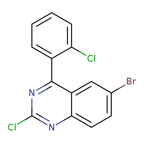 6-bromo-2-chloro-4-(2-chlorophenyl)quinazoline