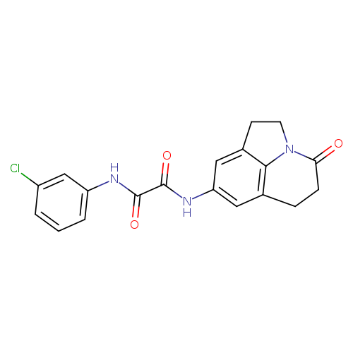 N'-(3-chlorophenyl)-N-{11-oxo-1-azatricyclo[6.3.1.0^{4,12}]dodeca-4(12),5,7-trien-6-yl}ethanediamide
