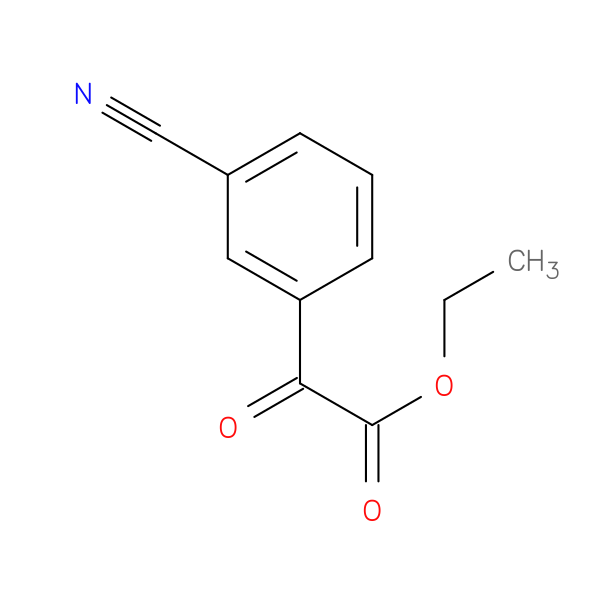 ethyl 2-(3-cyanophenyl)-2-oxoacetate