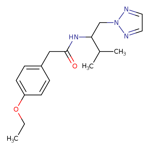 2-(4-ethoxyphenyl)-N-[3-methyl-1-(2H-1,2,3-triazol-2-yl)butan-2-yl]acetamide
