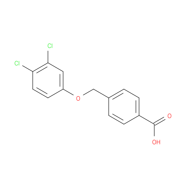 4-(3,4-Dichlorophenoxymethyl)benzoic acid