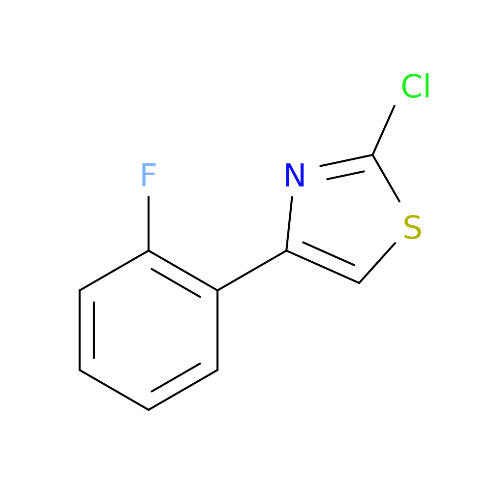 2-Chloro-4-(2-fluorophenyl)-1,3-thiazole