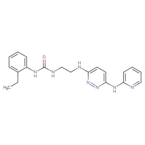 1-(2-ethylphenyl)-3-[2-({6-[(pyridin-2-yl)amino]pyridazin-3-yl}amino)ethyl]urea