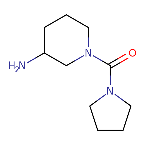 1-(pyrrolidine-1-carbonyl)piperidin-3-amine