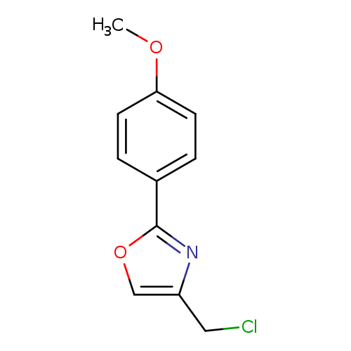 4-(chloromethyl)-2-(4-methoxyphenyl)-1,3-oxazole