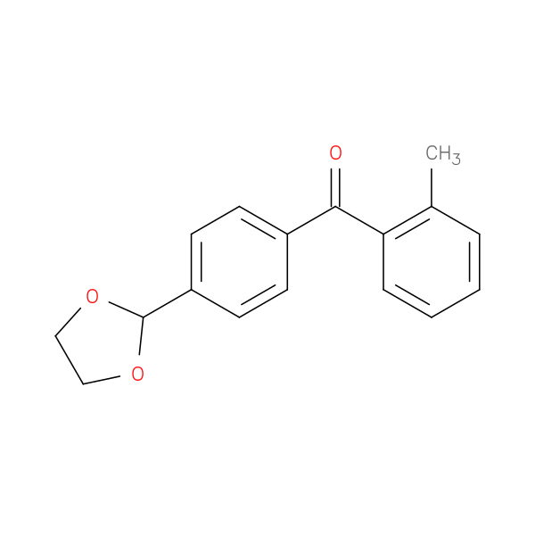 4'-(1,3-Dioxolan-2-yl)-2-methylbenzophenone