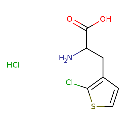 2-amino-3-(2-chlorothiophen-3-yl)propanoic acid hydrochloride
