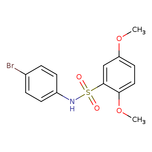 N1-(4-bromophenyl)-2,5-dimethoxybenzene-1-sulfonamide