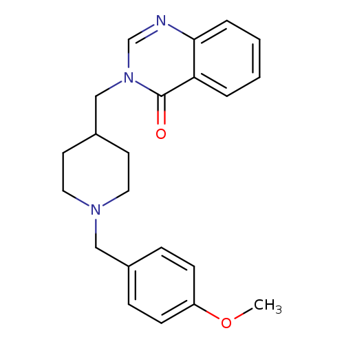 3-({1-[(4-methoxyphenyl)methyl]piperidin-4-yl}methyl)-3,4-dihydroquinazolin-4-one