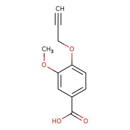 3-Methoxy-4-(prop-2-ynyloxy)benzoic acid