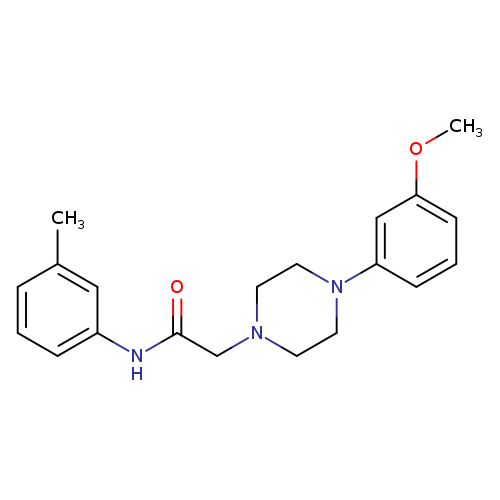 2-[4-(3-methoxyphenyl)piperazin-1-yl]-N-(3-methylphenyl)acetamide