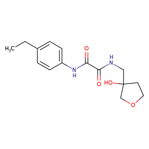 N'-(4-ethylphenyl)-N-[(3-hydroxyoxolan-3-yl)methyl]ethanediamide