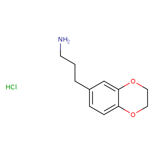 3-(2,3-dihydro-1,4-benzodioxin-6-yl)propan-1-amine hydrochloride