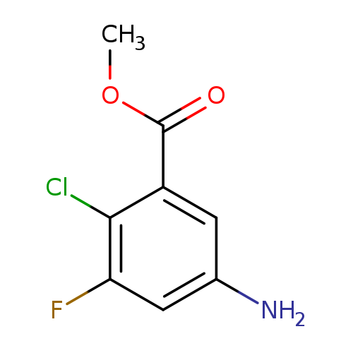 methyl 5-amino-2-chloro-3-fluorobenzoate