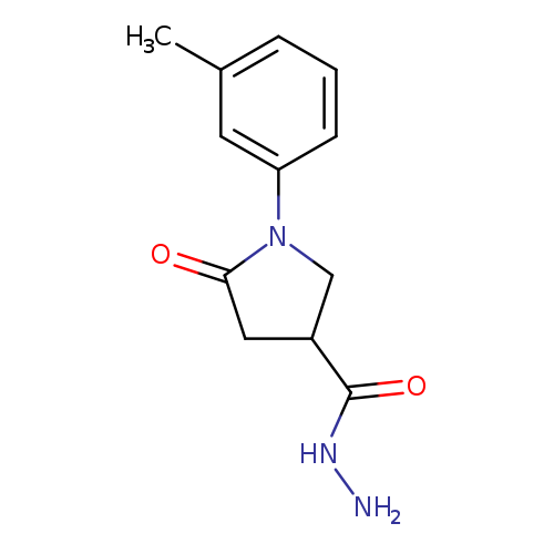 1-(3-Methylphenyl)-5-oxopyrrolidine-3-carbohydrazide