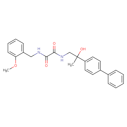 N'-(2-{[1,1'-biphenyl]-4-yl}-2-hydroxypropyl)-N-[(2-methoxyphenyl)methyl]ethanediamide