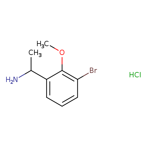1-(3-Bromo-2-methoxyphenyl)ethanamine hydrochloride