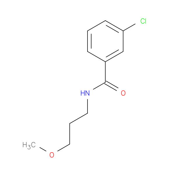 3-chloro-N-(3-methoxypropyl)benzamide