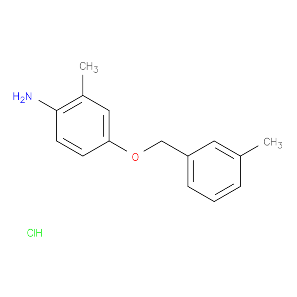 2-methyl-4-[(3-methylphenyl)methoxy]aniline hydrochloride