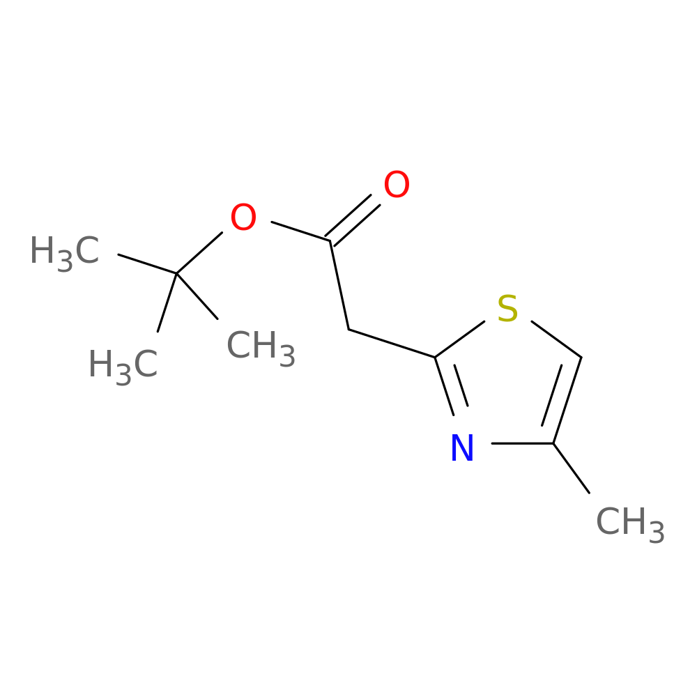 tert-butyl 2-(4-methyl-1,3-thiazol-2-yl)acetate