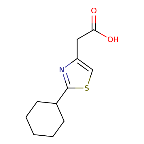 2-(2-CYCLOHEXYL-1,3-THIAZOL-4-YL)ACETIC ACID