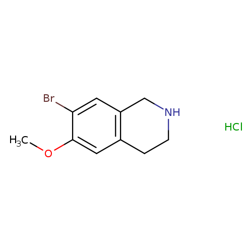 7-bromo-6-methoxy-1,2,3,4-tetrahydroisoquinolinehydrochloride