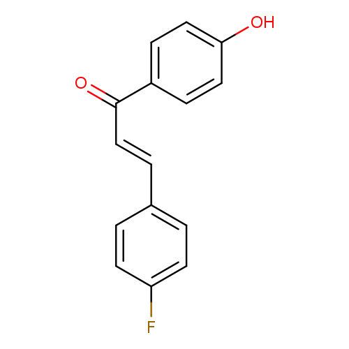 2-Propen-1-one, 3-(4-fluorophenyl)-1-(4-hydroxyphenyl)-, (2E)-