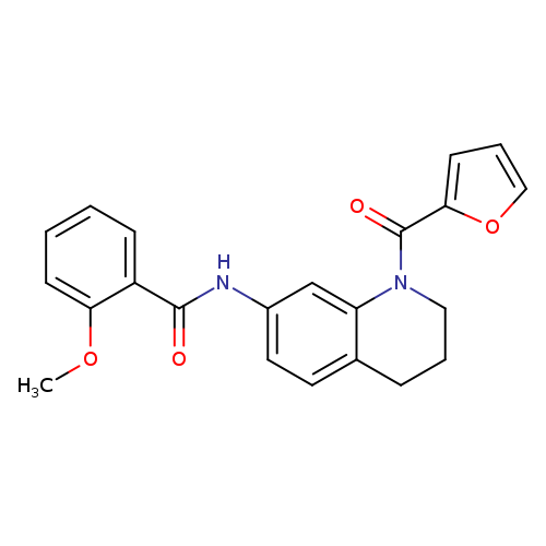 N-[1-(furan-2-carbonyl)-1,2,3,4-tetrahydroquinolin-7-yl]-2-methoxybenzamide