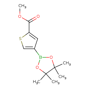 Methyl4-(4,4,5,5-tetramethyl-1,3,2-dioxaborolan-2-yl)thiophene-2-carboxylate