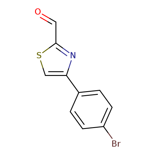 4-(4-Bromophenyl)thiazole-2-carbaldehyde