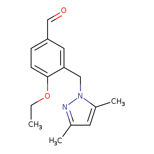 3-[(3,5-Dimethyl-1h-pyrazol-1-yl)methyl]-4-ethoxybenzaldehyde
